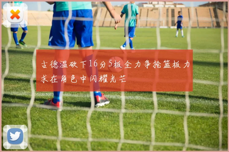 古德温砍下16分5板全力争抢篮板力求在角色中闪耀光芒